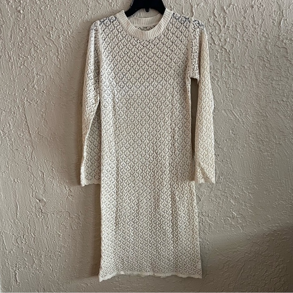 Crochet Midi Dress